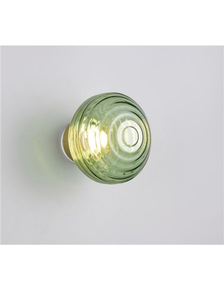 Aplique de pared LED con vidrio decorativo e interruptor táctil integrado EARL 1,5W 140lm 3000K IP20