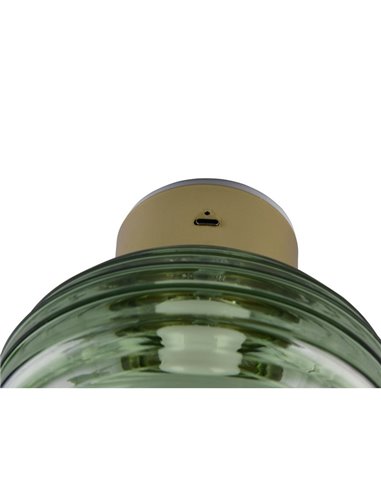 Aplique de pared LED con vidrio decorativo e interruptor táctil integrado EARL 1,5W 140lm 3000K IP20