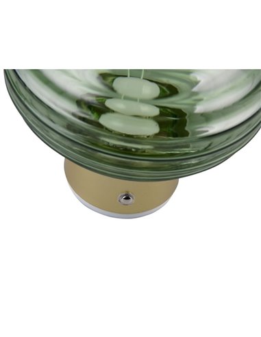 Aplique de pared LED con vidrio decorativo e interruptor táctil integrado EARL 1,5W 140lm 3000K IP20