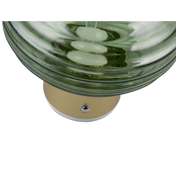 Aplique de pared LED con vidrio decorativo e interruptor táctil integrado EARL 1,5W 140lm 3000K IP20