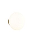 Aplique LED de pared recargable con difusor de vidrio y carga USB EARL 1,5W 140lm 3000K IP20