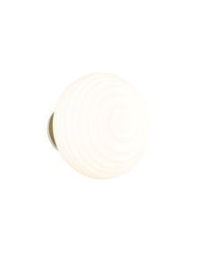 Aplique LED de pared recargable con difusor de vidrio y carga USB EARL 1,5W 140lm 3000K IP20