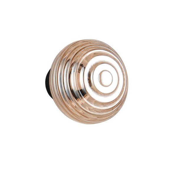 Aplique de pared LED de vidrio EARL con interruptor táctil integrado y carga USB 1,5W 140lm 3000K IP20