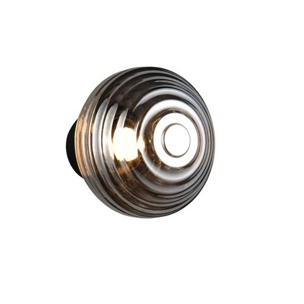 Applique murale LED moderne en verre EARL avec chargement USB et interrupteur tactile 1,5 W 140 lm 3 000 K IP20