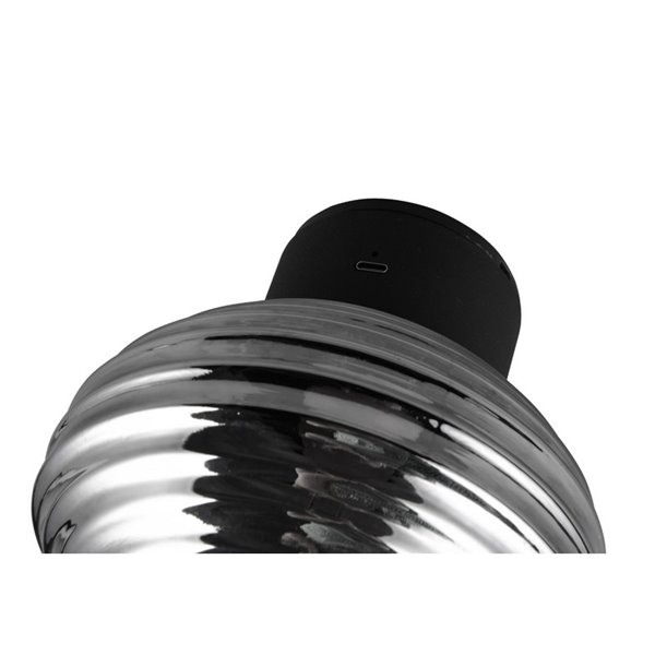 Aplique de pared LED moderno de vidrio EARL carga USB e interruptor táctil 1,5W 140lm 3000K IP20