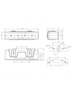 Luz diurna LED Camión | Luz Diurna LED Homologada | Luz Diurna LED Was | LeonLeds 2