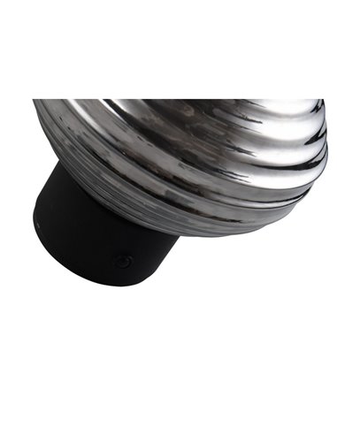 Aplique de pared LED moderno de vidrio EARL carga USB e interruptor táctil 1,5W 140lm 3000K IP20