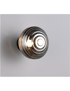 Aplique de pared LED moderno de vidrio EARL carga USB e interruptor táctil 1,5W 140lm 3000K IP20 2