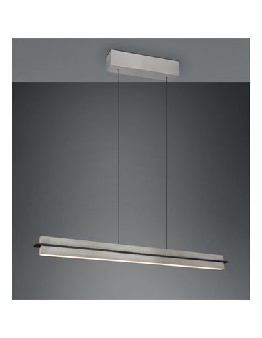 Plafonnier LED EMERSON 22W à intensité variable 2700-5000K avec interrupteurs tactiles et hauteur réglable IP20