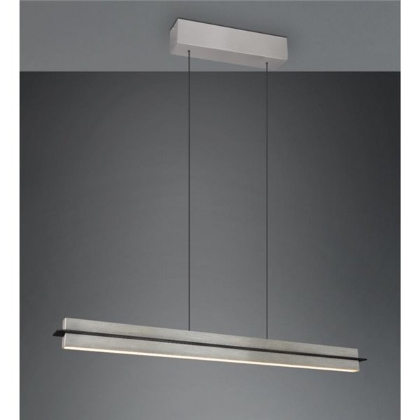 Plafonnier LED EMERSON 22W à intensité variable 2700-5000K avec interrupteurs tactiles et hauteur réglable IP20