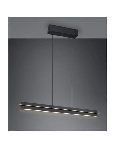 Luminária pendente LED EMERSON com interruptores de toque e altura ajustável 22W 2700-5000K IP20