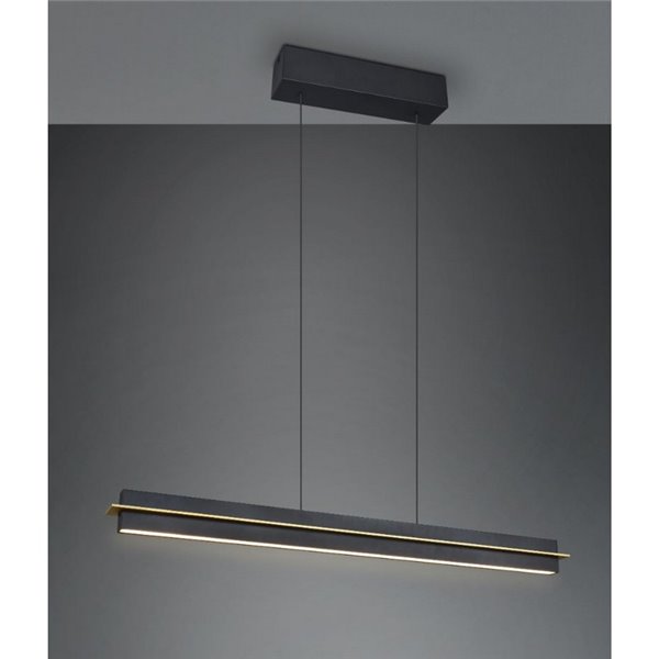 Suspension LED EMERSON avec interrupteurs tactiles et hauteur réglable 22 W 2700-5000 K IP20