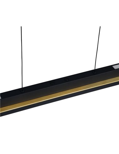 Suspension LED EMERSON avec interrupteurs tactiles et hauteur réglable 22 W 2700-5000 K IP20