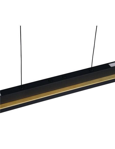 Suspension LED EMERSON avec interrupteurs tactiles et hauteur réglable 22 W 2700-5000 K IP20