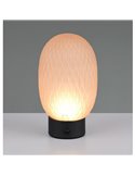 Lámpara de sobremesa LED muy decorativa FACETTE con batería recargable y función táctil 1,5W 140lm 3000K IP20