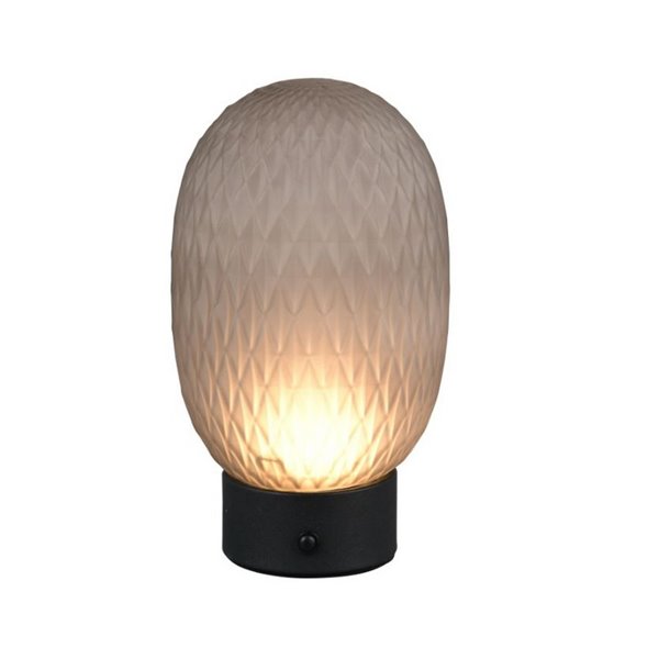 Lámpara de mesa LED con carga USB FACETTE 3 intensidades interruptor táctil 1,5W 140lm 3000K IP20