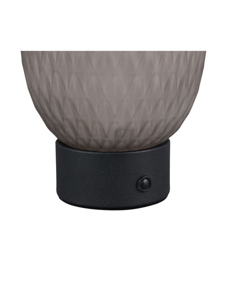 Lámpara de mesa LED con carga USB FACETTE 3 intensidades interruptor táctil 1,5W 140lm 3000K IP20