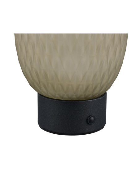 Lámpara de sobremesa LED regulable con carga USB y sensor táctil FACETTE  1,5W 140lm 3000K IP20