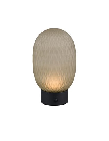 Lámpara de sobremesa LED regulable con carga USB y sensor táctil FACETTE  1,5W 140lm 3000K IP20
