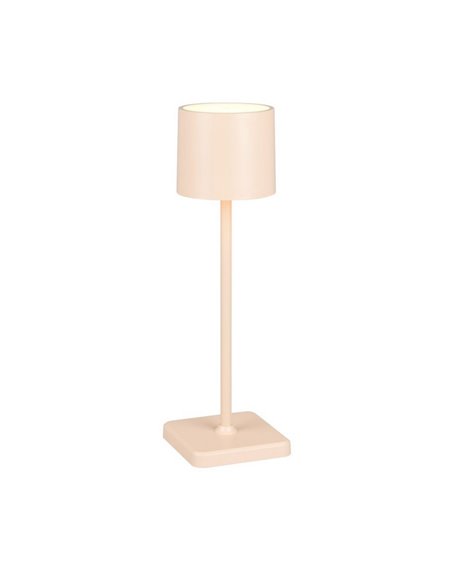 Lâmpada de mesa LED para exterior FERNANDEZ Bateria recarregável 1,5 W 130lm IP54