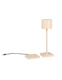 Lámpara de Sobremesa LED para Exterior FERNANDEZ Batería Recargable 1,5W 130lm IP54 