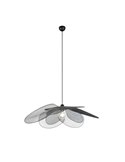 Lámpara de techo FLEURE pantalla de rejilla y altura ajustable bombilla excl. 1x E27 max. 60W IP20
