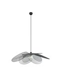 Lámpara de techo FLEURE pantalla de rejilla y altura ajustable bombilla excl. 1x E27 max. 60W IP20