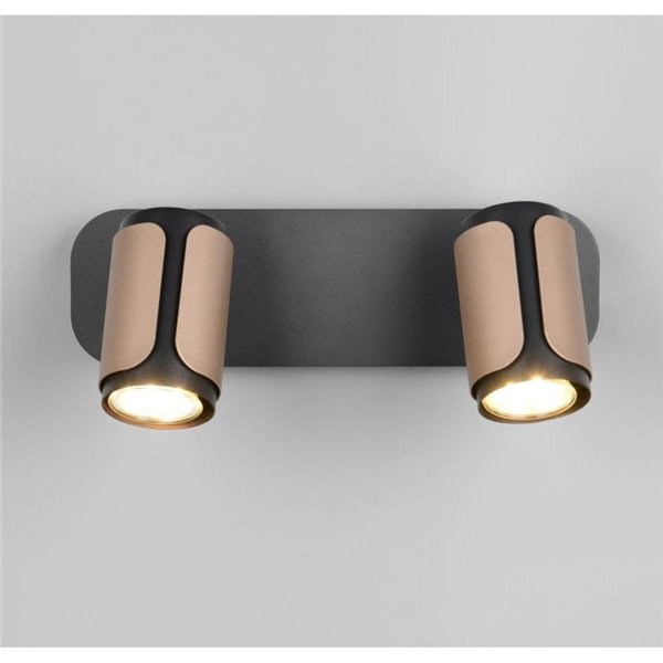 Regleta de 2 focos orientables GILLAN bombilla excl. 2x GU10 max. 10W IP20