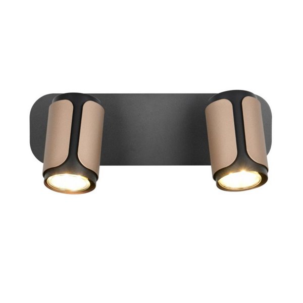 Regleta de 2 focos orientables GILLAN bombilla excl. 2x GU10 max. 10W IP20