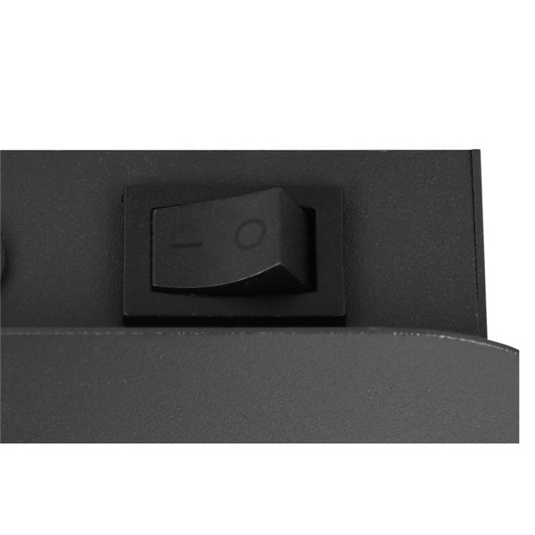 Spot mural ou plafonnier GILLAN avec interrupteur intégré ampoule excl. 1x GU10 max. 10 W IP20