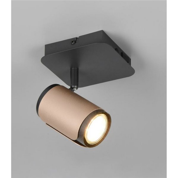 Spot de parede ou teto GILLAN com lâmpada de interruptor integrada, exceto 1x GU10 máx. 10 W IP20