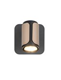 Foco de pared o de techo GILLAN con interruptor integrado bombilla excl. 1x GU10 max. 10W IP20