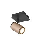 Foco de pared o de techo GILLAN con interruptor integrado bombilla excl. 1x GU10 max. 10W IP20