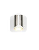 Foco de pared o de techo GILLAN con interruptor integrado bombilla excl. 1x GU10 max. 10W IP20 blanco