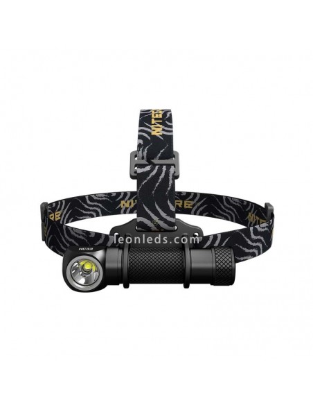 Linterna Frontal de Cabeza LED Potente Nitecore HC33 1800Lm model 2018 con cinta de nylon para 1 bateria 18650 | LeonLeds Ilumin