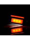 Piloto LED Multifunción con soporte angular de Posición Delantera, Trasera y Lateral 12V-24V | Homologada Neon A, R, SM1