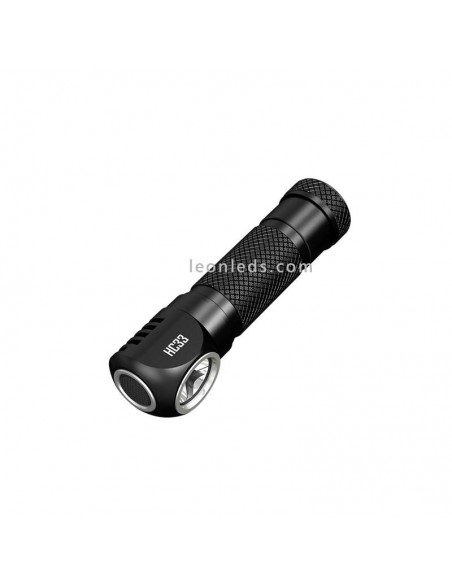 Linterna Frontal de Cabeza LED Potente Nitecore HC33 1800Lm model 2018 con cinta de nylon para 1 bateria 18650 | LeonLeds Ilumin