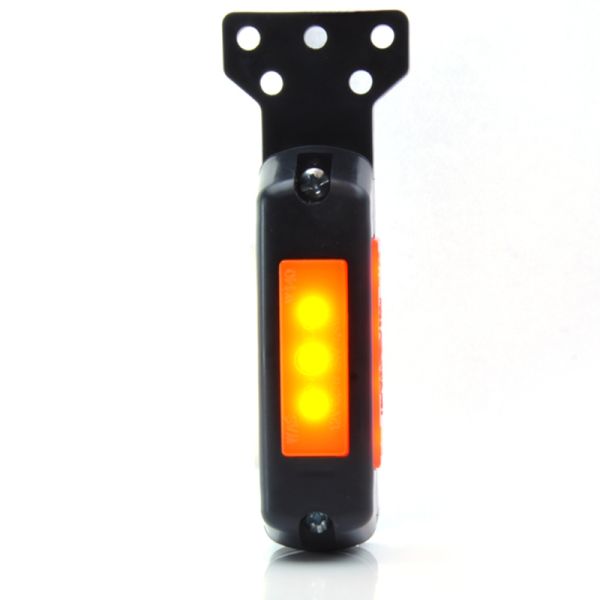 Piloto LED multifuncional com suporte plano para posição frontal, traseira e lateral 12V-24V | Aprovado Neon A, R, SM1