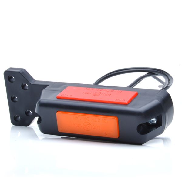 Veilleuse LED multifonction avec support plat pour position Avant, Arrière et Latérale 12V-24V | Homologué Neon A, R, SM1