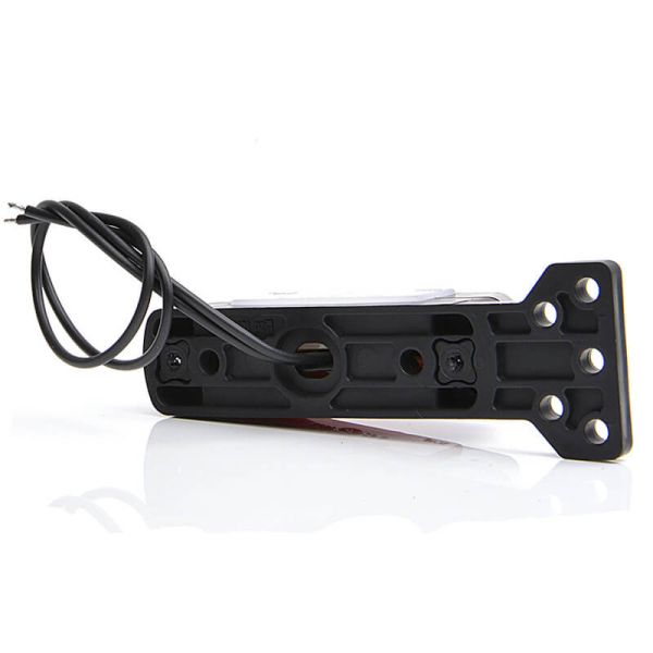 Lanterna traseira LED multifuncional com suporte plano para posição dianteira, traseira e lateral 12V-24V | Aprovado Neon A, R, 