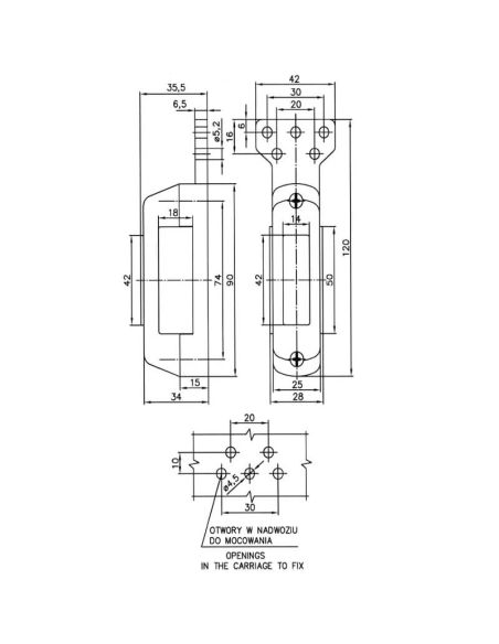 Medidas Piloto LED Multifunción con soporte plano de Posición Delantera, Trasera y Lateral 12V-24V | Homologada Neon A, R, SM1