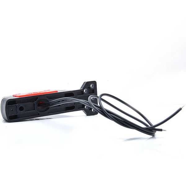 Lanterna traseira LED multifuncional com suporte plano para posição dianteira, traseira e lateral 12V-24V | Aprovado Neon A, R, 