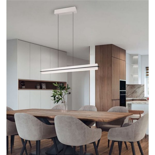 Lámpara de techo LED altura ajustable EMERSON regulable 22W 2700-5000K IP20
