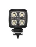 Lampe de travail LED carrée 2 976 lm 12 V 24 V | Feu de recul homologué R10 R23