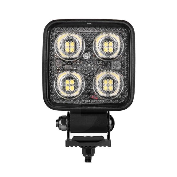 Faro de Trabajo LED Cuadrado 2.976Lm 12V 24V | Homologado Luz de Marcha Atrás R10 R23