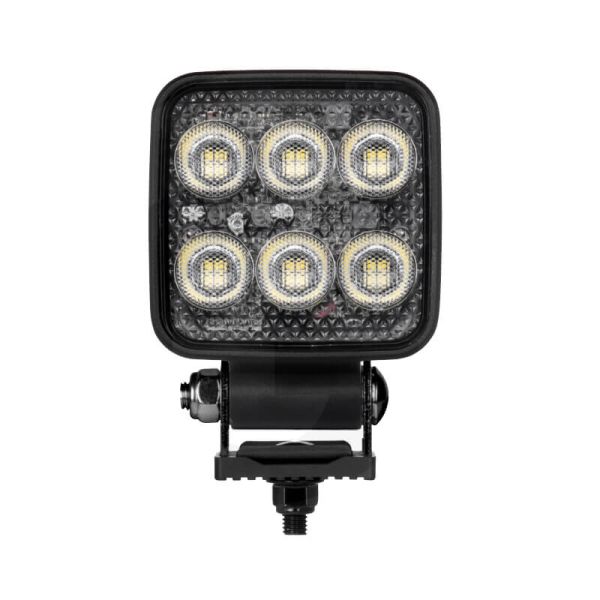Lampe de travail LED carrée puissante 36 W 5 700 lm 12 V 24 V | Éclairage longue portée