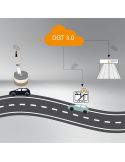Luz de emergência OSRAM V16 IoT | DGT 3.0 aprovado | Beacon LED para sinalização obrigatória 2026 LEDSL105