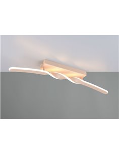 Plafonnier LED moderne GINKO 18W 1980Lm blanc chaud 3000K IP20 2