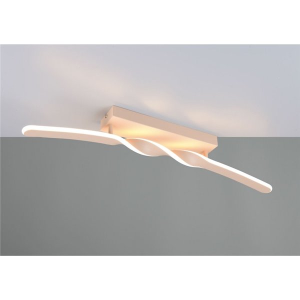 Plafonnier LED moderne GINKO 18W 1980Lm blanc chaud 3000K IP20