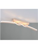 Plafonnier LED moderne GINKO 18W 1980Lm blanc chaud 3000K IP20